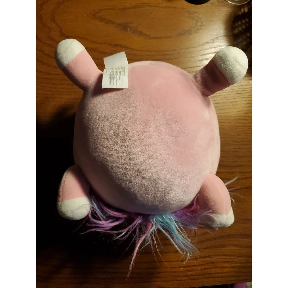 EUC SQUISHMALLOWS Laying Hug Mees Rayen The Sloth Pink 8